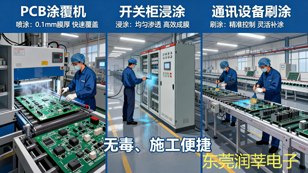 怕安监封厂？选这款无苯环保三防漆E801！PCB 防潮防腐蚀首选(图3)