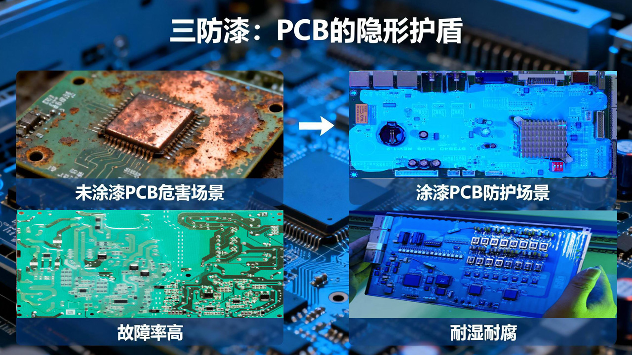 PCB 电路板为什么需要三防漆?看完这 3 点就懂!(图2) PCB 电路板为什么需要三防漆?看完这 3 点就懂!(图2)