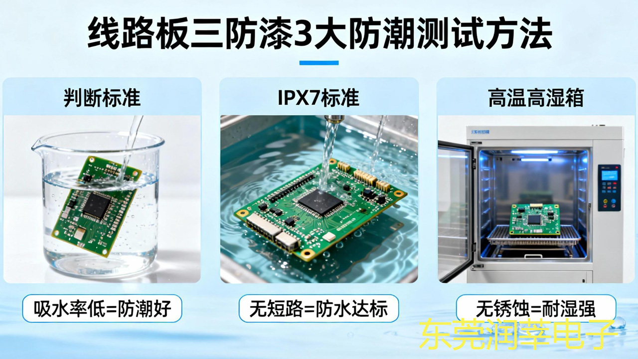 线路板三防漆防水防潮性能怎么鉴定？3 大测试方法一看便知(图2)