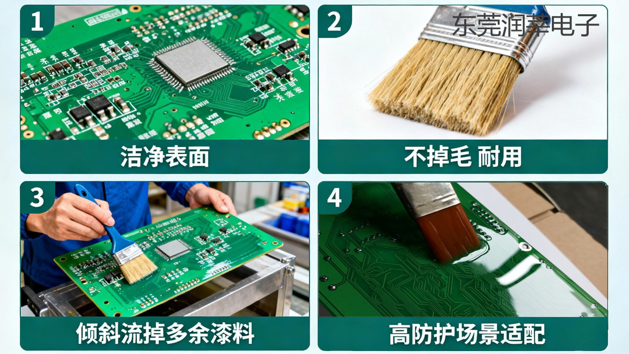 三防漆怎么涂？保存要注意什么？东莞润莘电子实操指南(图2)