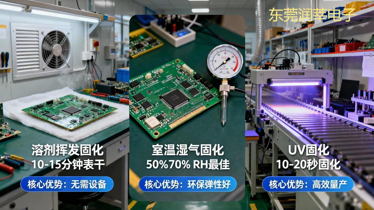 三防漆固化方式有哪些?3 大类型 + 工艺要点,避坑指南(图1) 三防漆固化方式有哪些?3 大类型 + 工艺要点,避坑指南(图1)