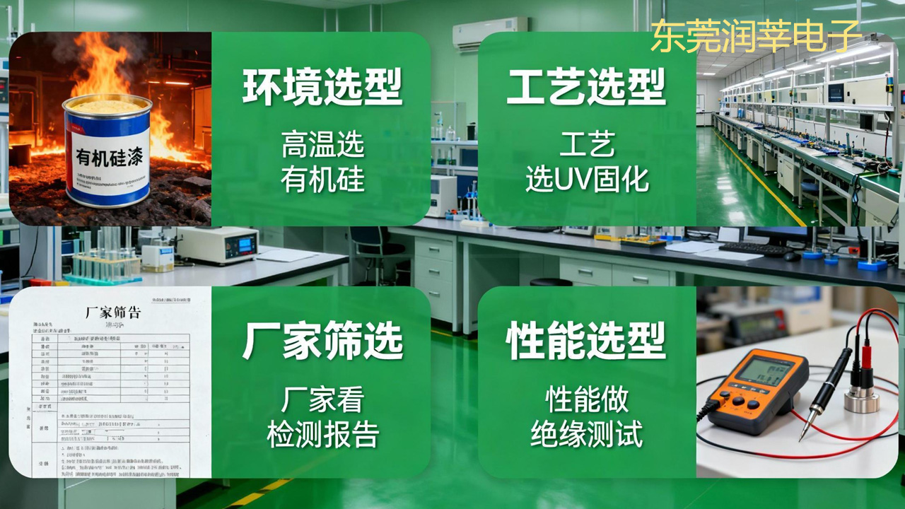 三防漆怎么选不踩坑？4 大维度选型方案，精准匹配需求(图3)