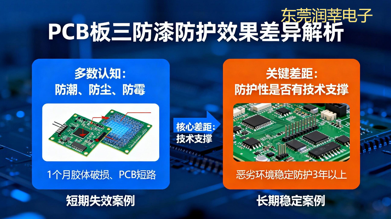 PCB 板三防漆防护性差?4 大技术保证 + 选型标准,防护期延至 3 年(图1) PCB 板三防漆防护性差?4 大技术保证 + 选型标准,防护期延至 3 年(图1)