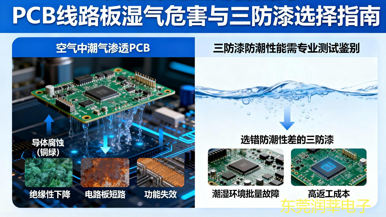 PCB 板三防漆防潮怎么测？3 大测试项目 + 标准，100% 识别优劣(图1)