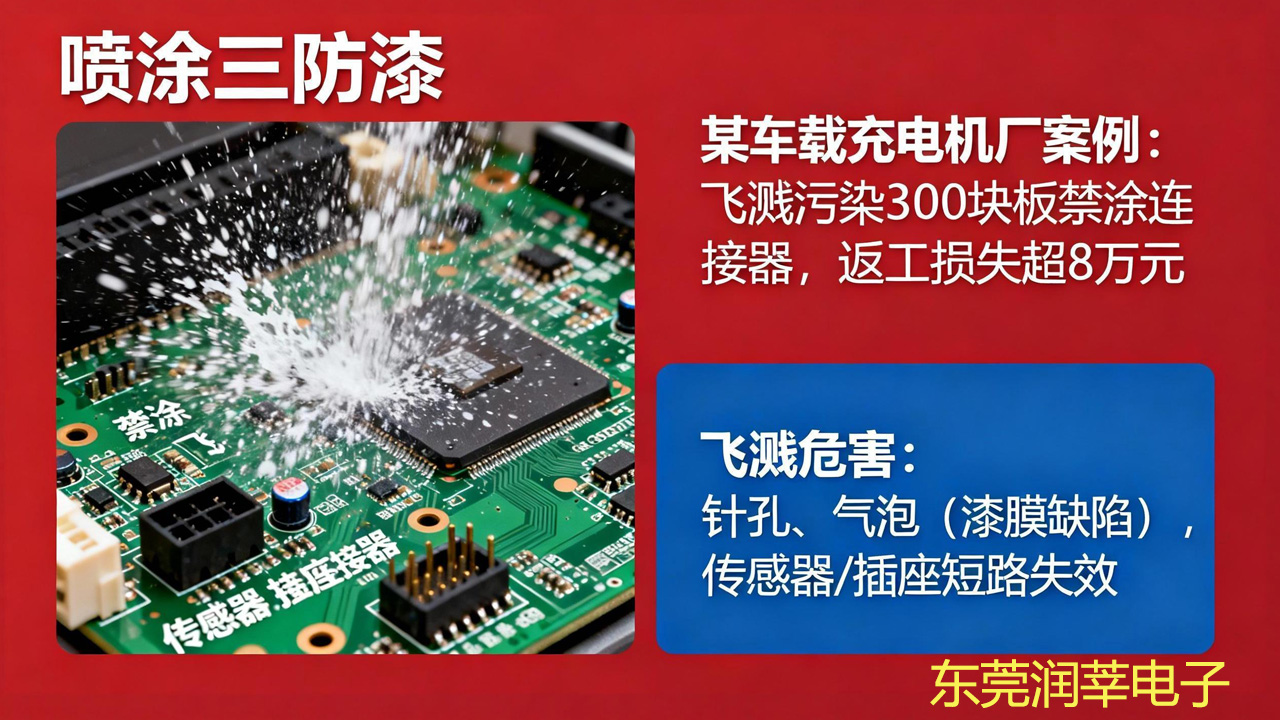 飞溅致 PCB 报废?5 大因素 + 急救方案,禁涂元件再也不遭殃(图1) 飞溅致 PCB 报废?5 大因素 + 急救方案,禁涂元件再也不遭殃(图1)